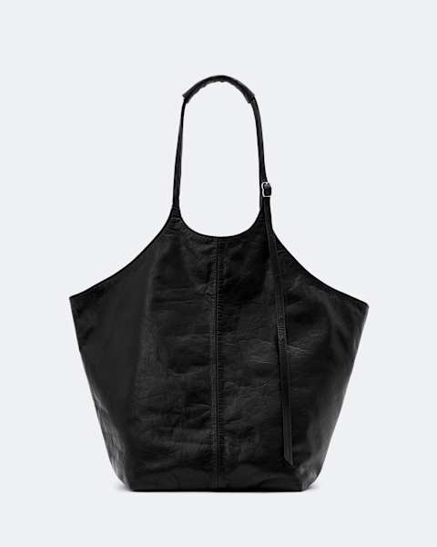 Siloh Leather Magazine Tote Bag