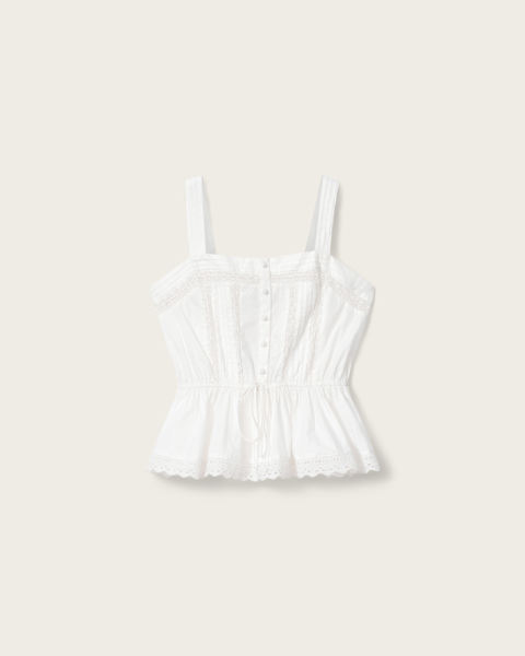 Gwen Boxy Lace Top