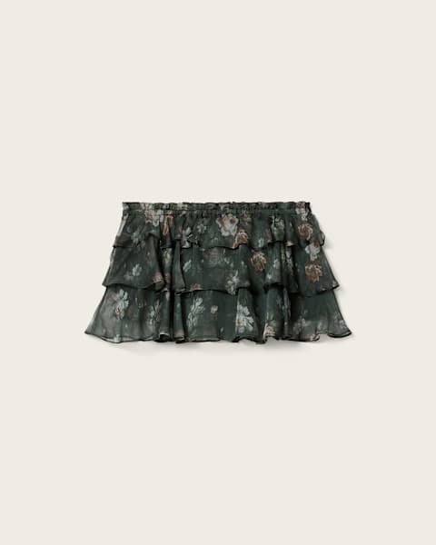 Nyx Silk Smocked Shorts