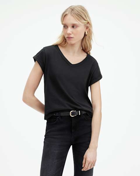 Image for Anna V Neck Short Sleeve T-Shirt