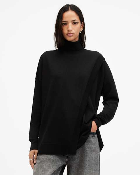 Image for Bern Merino Wool Wrap Jumper