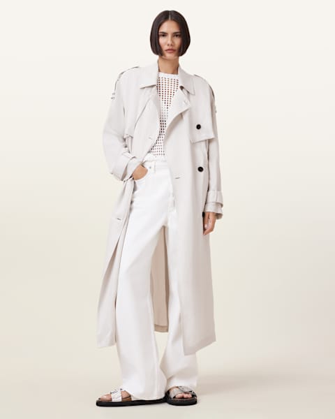 Image for Linnie Lightweight Trench Coat