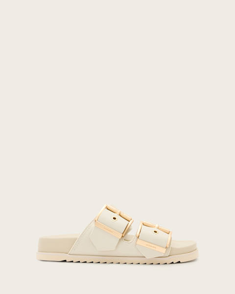 Image for Sian Leather Buckle Sandals