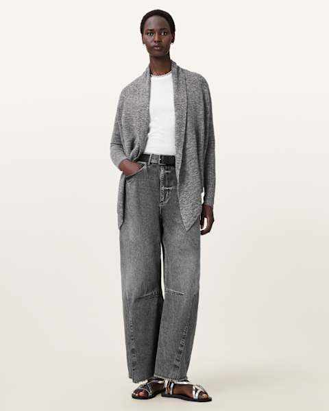 Image for Harper Knitted Open Cardigan