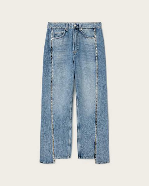 Frankie Loose Fit Stud Denim Jeans