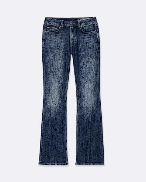 Eve High-Rise Slim Bootcut Jeans