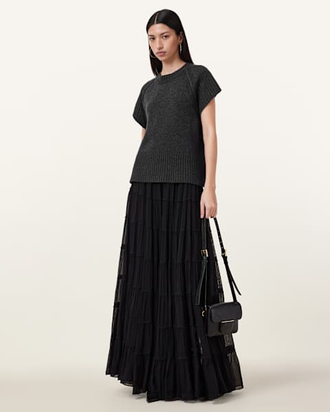 Image for Eva Tiered Maxi Skirt