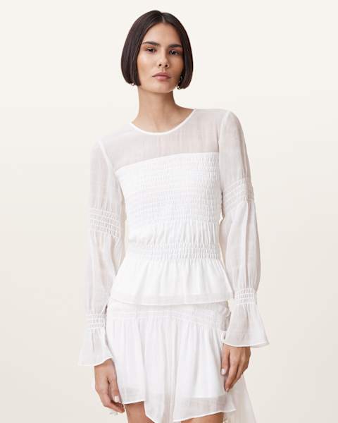 Image for Pamela Flared Long Sleeve Top