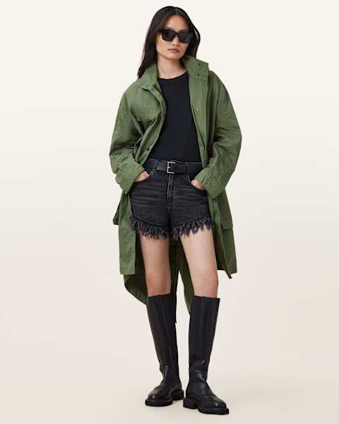 Image for Milla Bird Print Parka Jacket