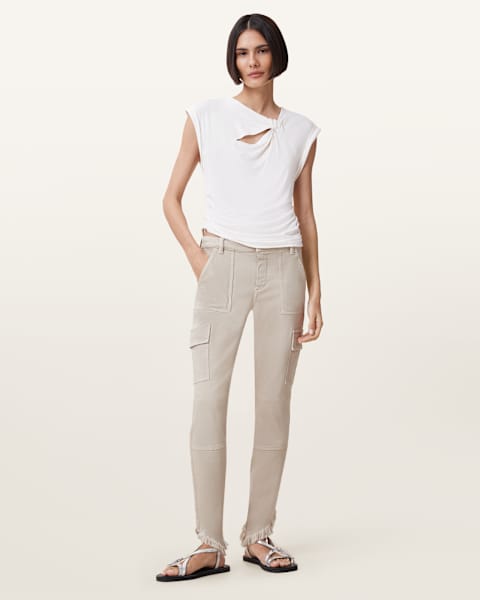 Image for Duran Skinny Denim Cargo Jeans