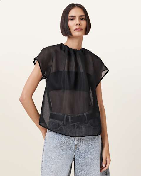 Image for Trisha Sheer Top