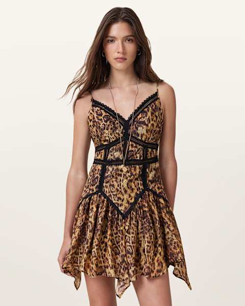 Image for Zia Leopard Print Mini Dress