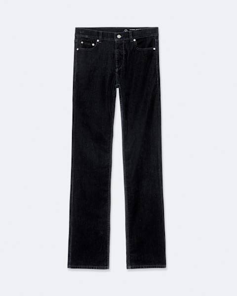 Eve Flocked Denim High-Rise Bootcut Jeans