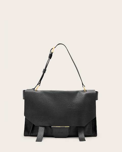 Image for Ursa Grain Leather Satchel Bag