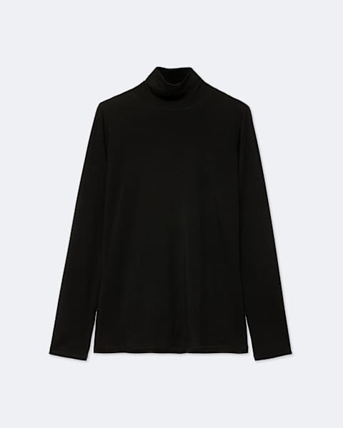 Kira Long-Sleeve Roll-Neck T-Shirt