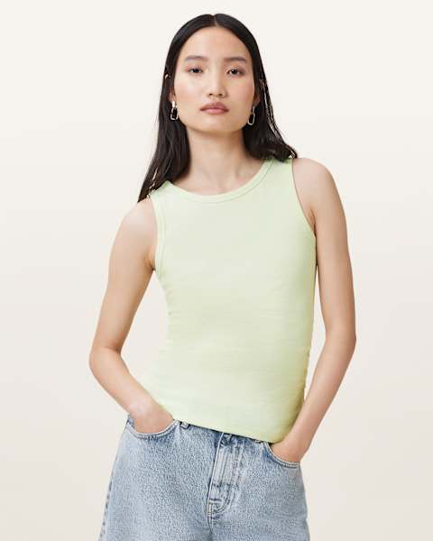 Image for Katarina Boat Neck Slim Fit Tank Top