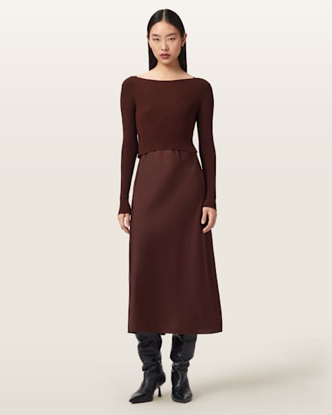 Hera 2-in-1 Midi Dress