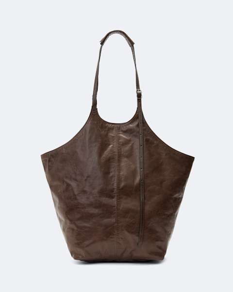 Siloh Leather Magazine Tote Bag