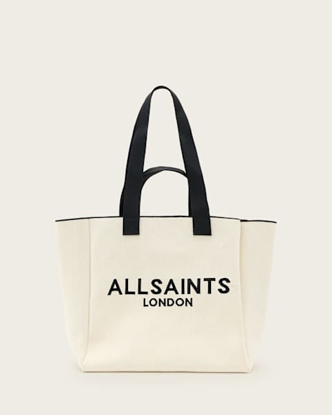 Image for Izzy Large Logo Knitted Tote Bag