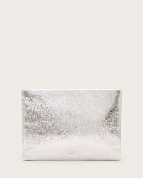 Image for Bettina Leather Clutch Bag