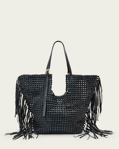 Image for Ara Leather Knot Tote Bag