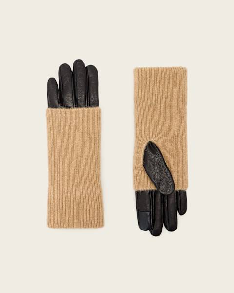 Onyx Leather Gloves