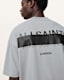 Redact Oversized Embroidered Logo T-Shirt