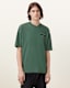 Redact Oversized Embroidered Logo T-Shirt