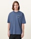 Redact Oversized Embroidered Logo T-Shirt