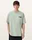 Redact Oversized Embroidered Logo T-Shirt