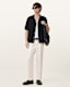 Cross Tallis Linen Blend Slim Trousers