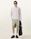 Benji Checked Sweat Shorts