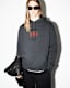 Melrose Graphic Embroidered Logo Hoodie