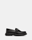 Gibbs Leather Chain Loafers Shoes