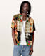 Patche Printed Relaxed Fit Shirt