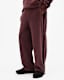 Draven Velour Wide Leg Sweatpants