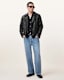 Ronnet Leather Biker Jacket