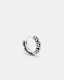 Daisical Sterling Silver Hoop Earring