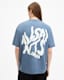 Orlando Logo Print Oversized T-Shirt