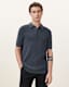 Aspen Waffle Texture Ramskull Polo Shirt
