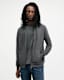 Brace Zip Up Brushed Cotton Ramskull Hoodie