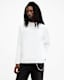 Nero Mock Neck Relaxed Fit T-Shirt