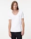 Tonic Scoop Neck Slim Ramskull T-Shirt
