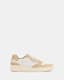 Regan Leather Low Top Trainers