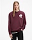 Orlando Logo Print Relaxed Sweatshirt