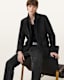 Survey Double Layered Leather Blazer