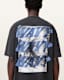 Wavy Oversized Crew Neck T-Shirt