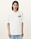 Wavy Oversized Crew Neck T-Shirt