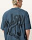Orlando Logo Print Oversized T-Shirt