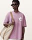 Orlando Logo Print Oversized T-Shirt